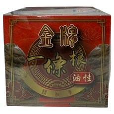 安欣二姑 金牌一條根油性精油膏 90g, 1入, 1盒