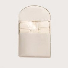 衣架式防塵套壓縮袋 燕麥色, 1個, 1入