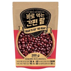 바로먹는 간편 팥, 1개, 200g