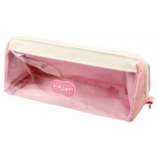 Y-PLUS Wide Open 鉛筆袋, 粉色, 1個