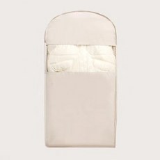 穿掛式衣物壓縮袋 燕麥色, 1個, 1入