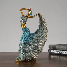 Ez2mk IT180 Creative 댄서 선반 캐비닛 인테리어 장식, 혼합색상