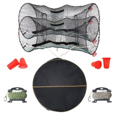 多功能海釣魚蝦蟹籠全配組, 混色