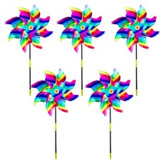 몰투데이 조류 퇴치 반사 바람개비 05 레인보우, 5개