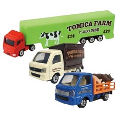 TOMICA 牧場卡車玩具禮物組, 1個, 混合色