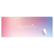 NexCash 舒適寬版滑鼠長墊 90 x 40 x 0.5 cm, 1個, 漸層 11