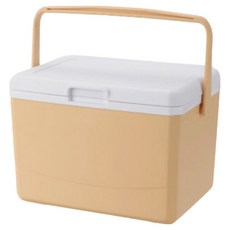輕便保冷箱, 5L, 奶黃色