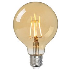 멜리빙 DS 에디슨 디밍 전구 G95 LED 4W 화이트, 전구색, 1개