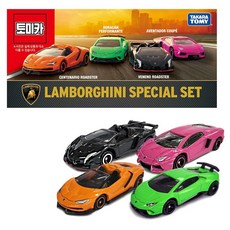 TOMICA Teatsu Korea禮物Lamborghini特別玩具組, 1套, 混色