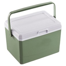 輕便保冷箱, 5L, 抹茶綠