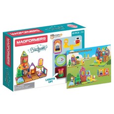 MAGFORMERS 後院冒險 61張, 1個, 混合顏色