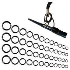 Zlenak S-01 補充型釣魚竿導環 12入套組, 4套, 單一顏色