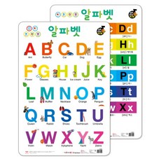 세이펜 호환 New 소리 나는 벽그림, 알파벳, 애플비