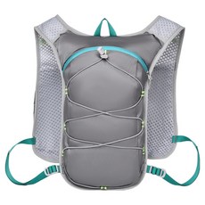 APILCO 馬拉松跑步運動背心背包, 1個, 灰色