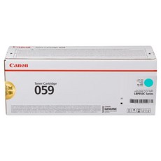 Canon 佳能 原廠碳粉匣 CRG-059C, 1個, 藍色