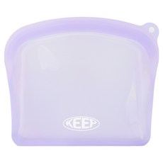 킵스위밍 실리콘 방수 수영 파우치 1200ml, 라벤더