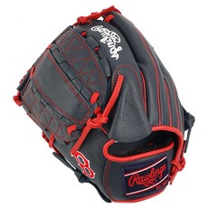 RAWLINGS Select Pro Lite 特別訂製 MLB 球隊標誌 左投用手套 GHW5SPL206-12-BOS RH, 1個, 海軍藍 + 猩紅色
