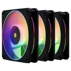 CYBUNE VIENTO BT120 BONITO 散熱器, 3個, 反向黑色, 單一商品