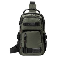 블루마운트 등산 생활방수 멀티 슬링백 APZ99077-1, 그레이