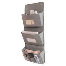 小麥購物 布藝收納掛袋 L2355 3層, 灰色