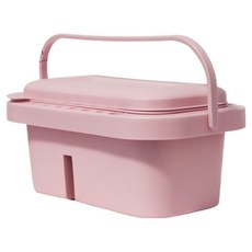 LiveOn 調色盤 + 水桶 + 清洗 + 筆架 多合一多功能美術水桶, 粉紅色