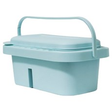 LiveOn 調色盤 + 水桶 + 清洗 + 筆架 多合一多功能美術水桶, 藍色