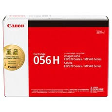 Canon 佳能 碳粉匣 056H, 1個, 黑色