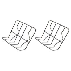 MONACO OLIVE 不鏽鋼立式肥皂架, 銀色, 2個