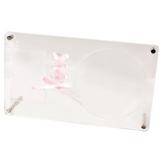 Toppia 室內裝飾相框 CD 1張 小卡 1張 緞帶隨機出貨, 1個, 透明