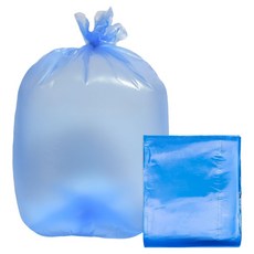 World Clean 分類回收用加厚塑膠袋 藍色, 80L, 20個