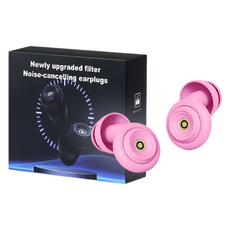 Living Pocket 高級防噪音睡眠耳塞 2入組 粉紅色 FREE, 1套