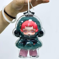 Chilshi 骷髏熊貓保護殼, 1個, 15.4cm, 透明