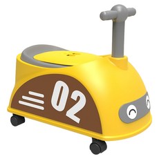 lilikoko 哩哩摳摳 新小汽車坐便器, 黃色