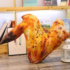 보나라온 쓸데없는 웃긴 선물 인싸 쿠션, 05 구운 통날개