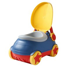 lilikoko 哩哩摳摳 小汽車坐便器, 藍色