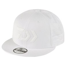 DAIWA 大和 New Era 聯名 Tonal 霧面後扣釣魚帽 DC-5404NK, 白色