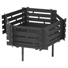 ShineTrip 山趣 六角黑化焚火台, 1個