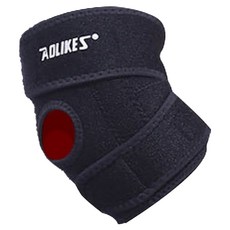 AOLIKES 奧力克斯 減震加壓彈簧護肘, 1個, 黑紅色