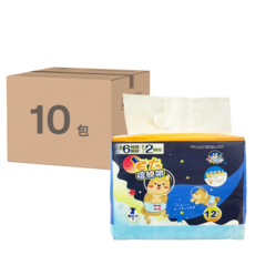 毛皇上 寵物禮貌帶 公狗, 12片, 10包, XL