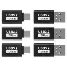 컴스 C타입 젠더 USB 3.2 10Gbps 3p + 3p 세트, JA435, 1세트