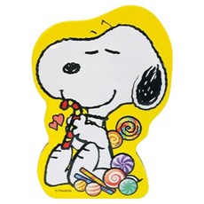 Weeny Beeny Peanuts 史努比鐵盒包裝軟糖 黃色, 120g, 1個