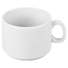 pulsiva Coupe 瓷製咖啡杯 190ml, 1個, 白色