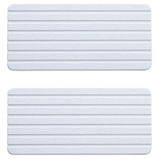 newnlook 頂級矽藻土托盤 中型, 2個, 白色