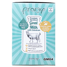 pramy 滅菌山羊奶 初乳 + 後生元 + 牛磺酸, 12包, 1盒, 皮膚/頭髮 + 腸道健康
