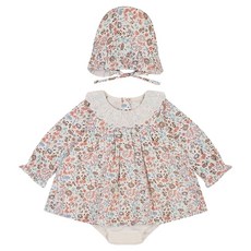 ETTOI 鐵軌花紋連身衣禮盒+購物袋