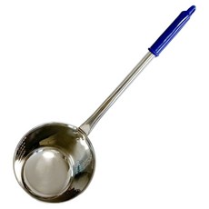 UH홈데코 스텐 통샥구 바가지계량 국자, 스텐  +  블루, 1개