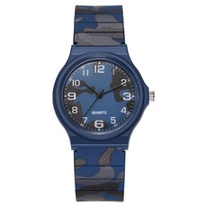 루네타 카모디자인 스포츠시계, 카무플라주 네이비, 1개