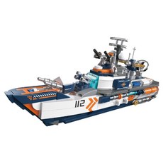 Toy&Toy 新一代核動力巡洋艦相容積木, 1個, 混合顏色