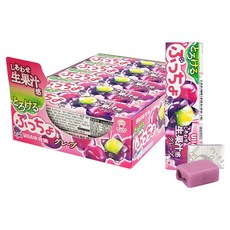 UHA 味覺糖 Puccho 條糖 融心葡萄口味, 50g, 10個