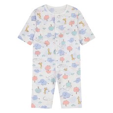 아가방 유아용 주드 면 7부 내의 상하의 세트 01R557601